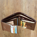 Vintage Leather Wallet yourstylebyd.myshopify.com