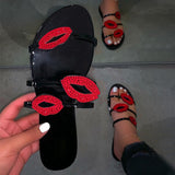 "Kiss My Feet" Sandal yourstylebyd.myshopify.com