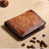 Vintage Leather Wallet yourstylebyd.myshopify.com