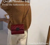 Quilted Shoulder Bag yourstylebyd.myshopify.com
