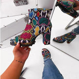 Peep Toe Platform Ankle Boots yourstylebyd.myshopify.com