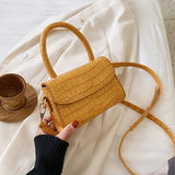 Small Faux Croc Bag yourstylebyd.myshopify.com