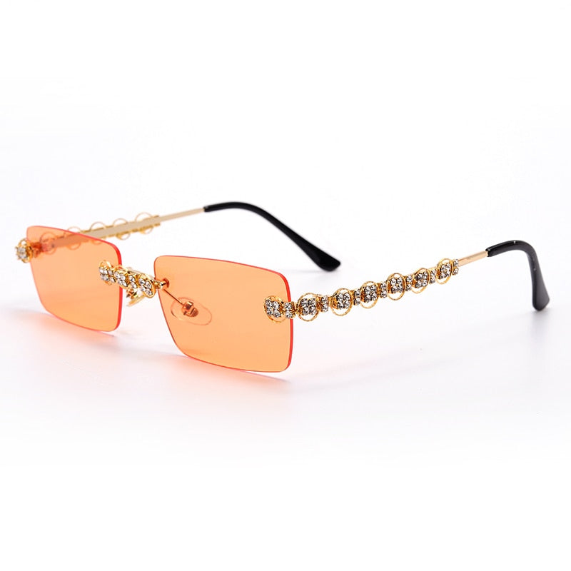 “Believe in Me” Rimless Sunglasses yourstylebyd.myshopify.com
