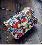 Graffiti Love Purse yourstylebyd.myshopify.com